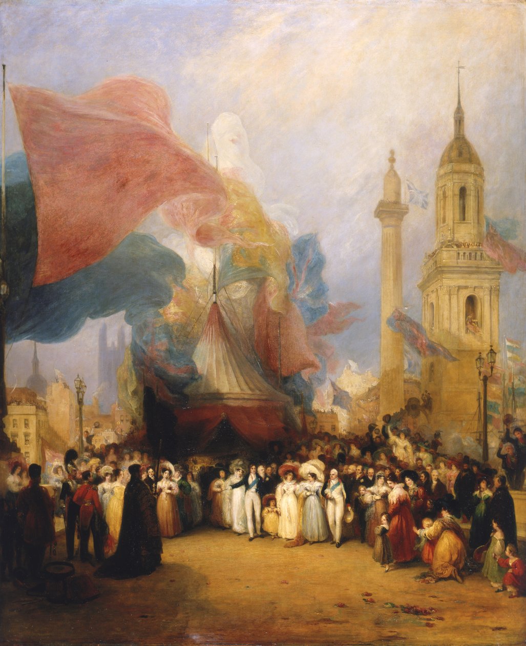 Il corteo reale all