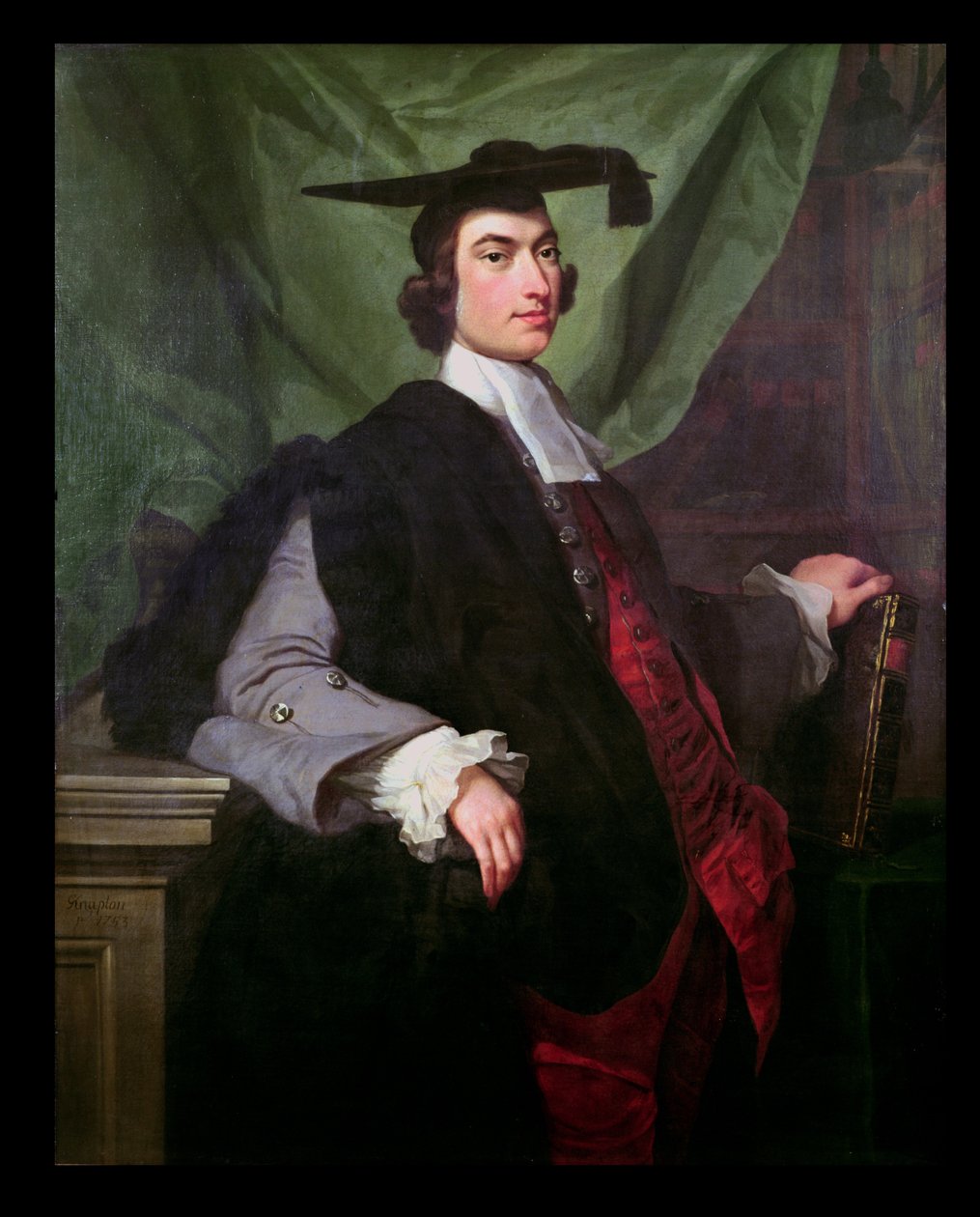 Ritratto di uno studioso da George Knapton