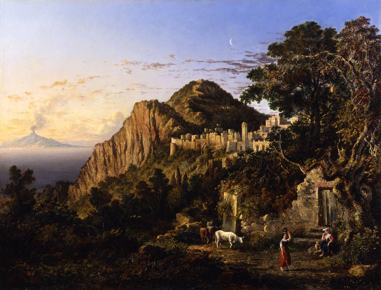 Vesuvio e la Baia di Napoli dall