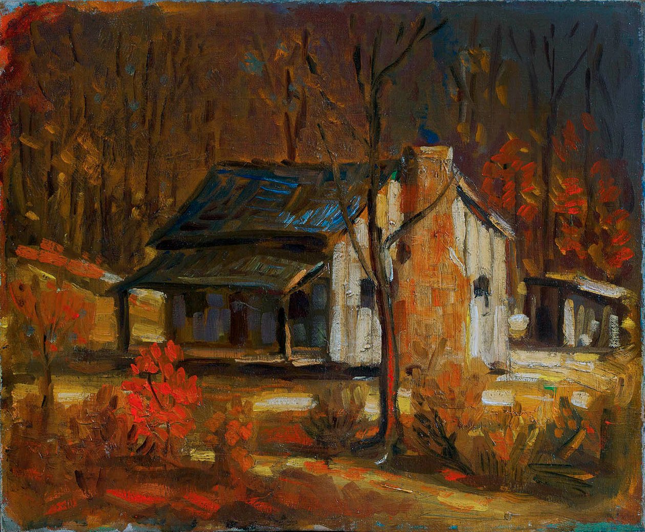 Capanna di montagna da George Luks