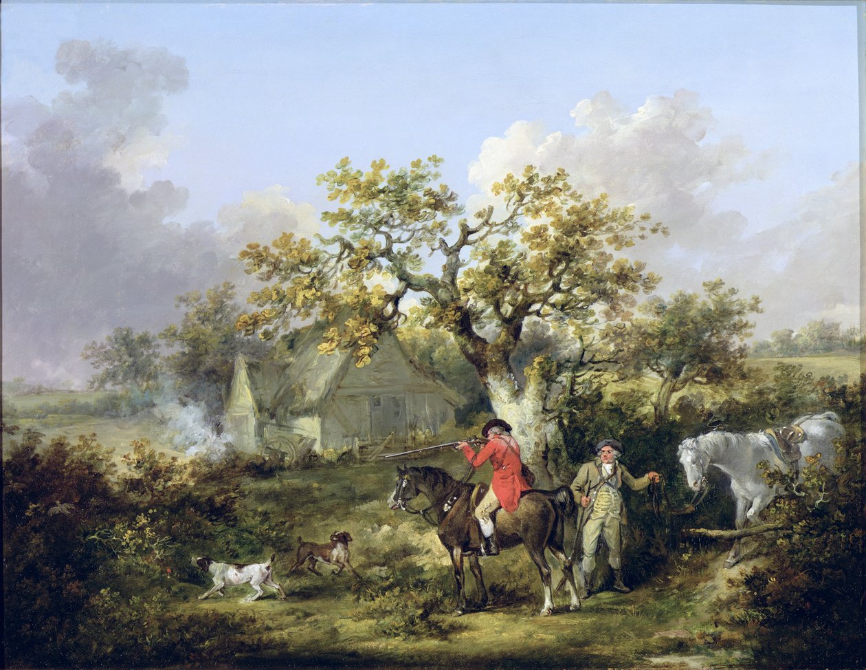 Caccia alla pernice da George Morland