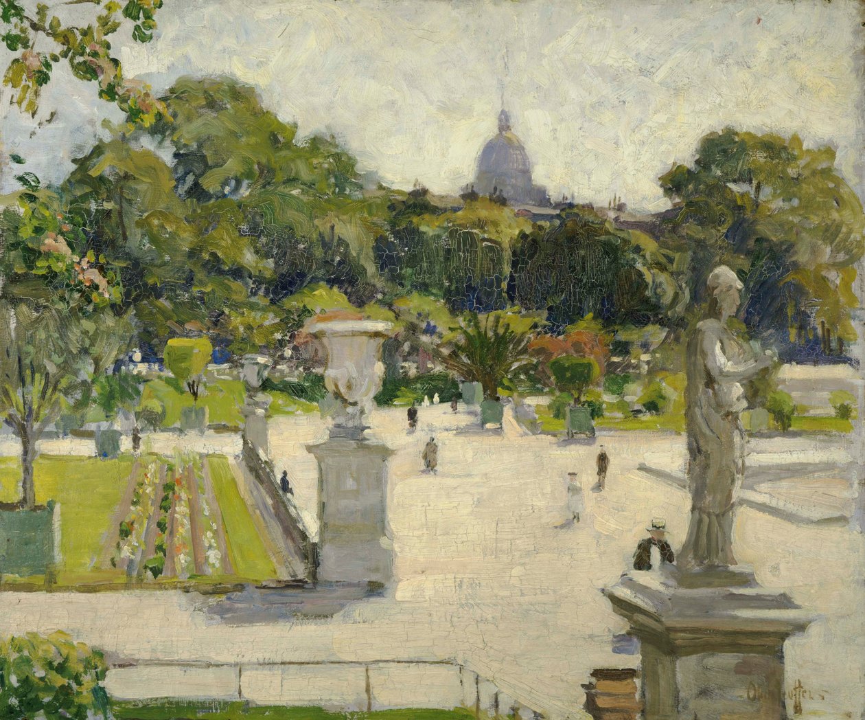 Giardini del Lussemburgo da George Oberteuffer