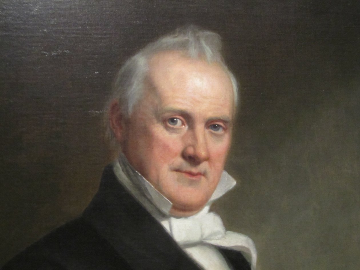 Ritratto di James Buchanan (dettaglio) da George Peter Alexander Healy
