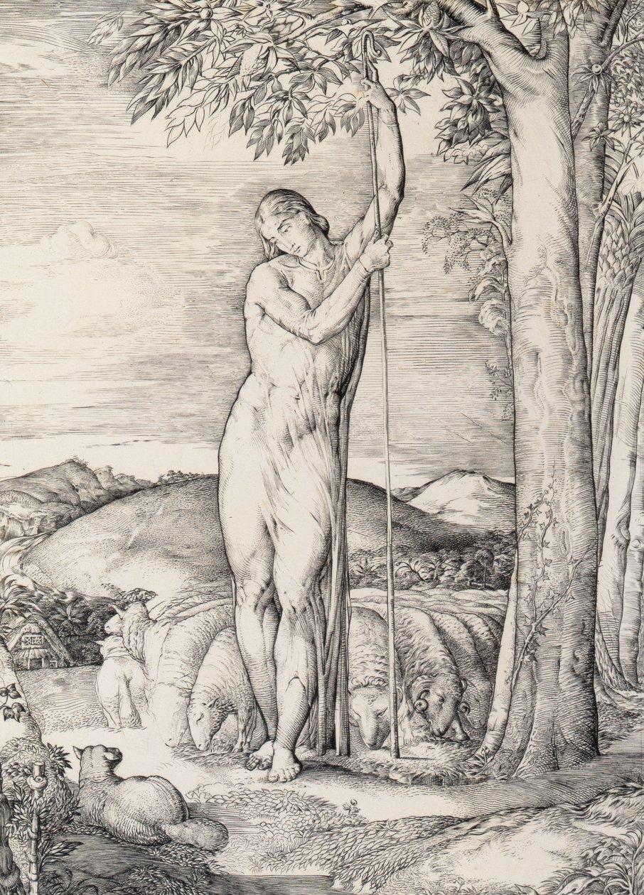 Il Pastore, 1828 da George Richmond