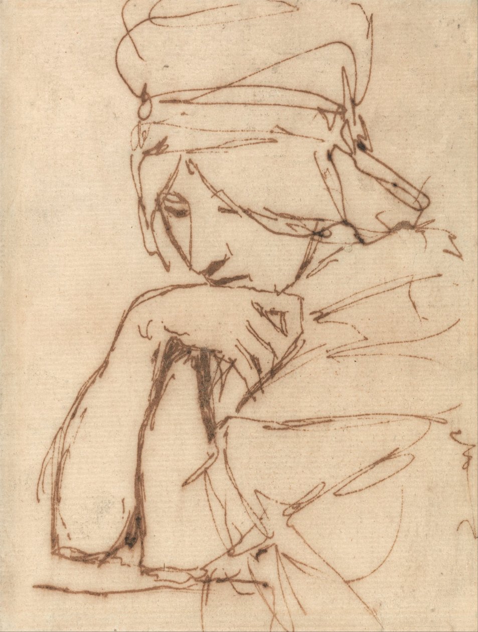 Una signora pensierosa da George Romney