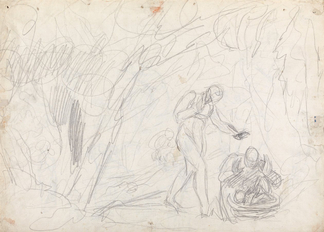 Abbandono e salvataggio di Perdita da George Romney