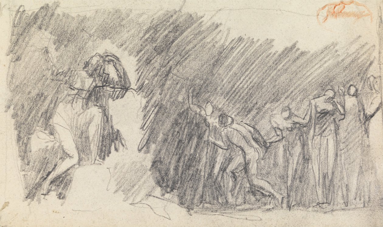 Studio di composizione figurativa 5 da George Romney
