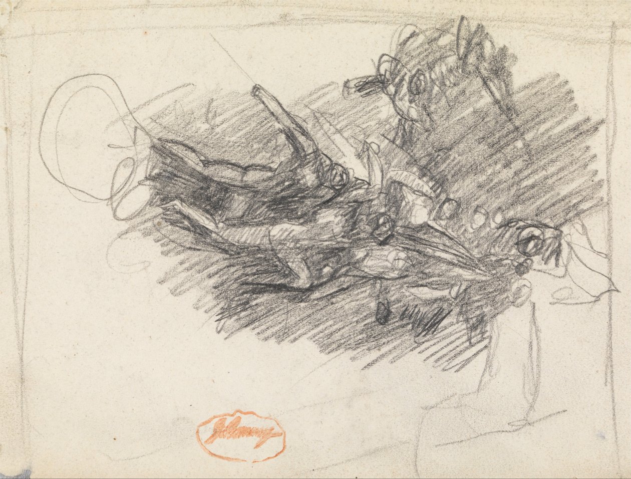 Studio di composizione figurativa 6 da George Romney