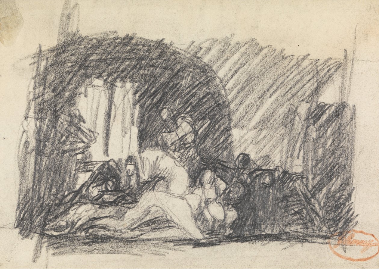 Studio di composizione figurativa 7 da George Romney