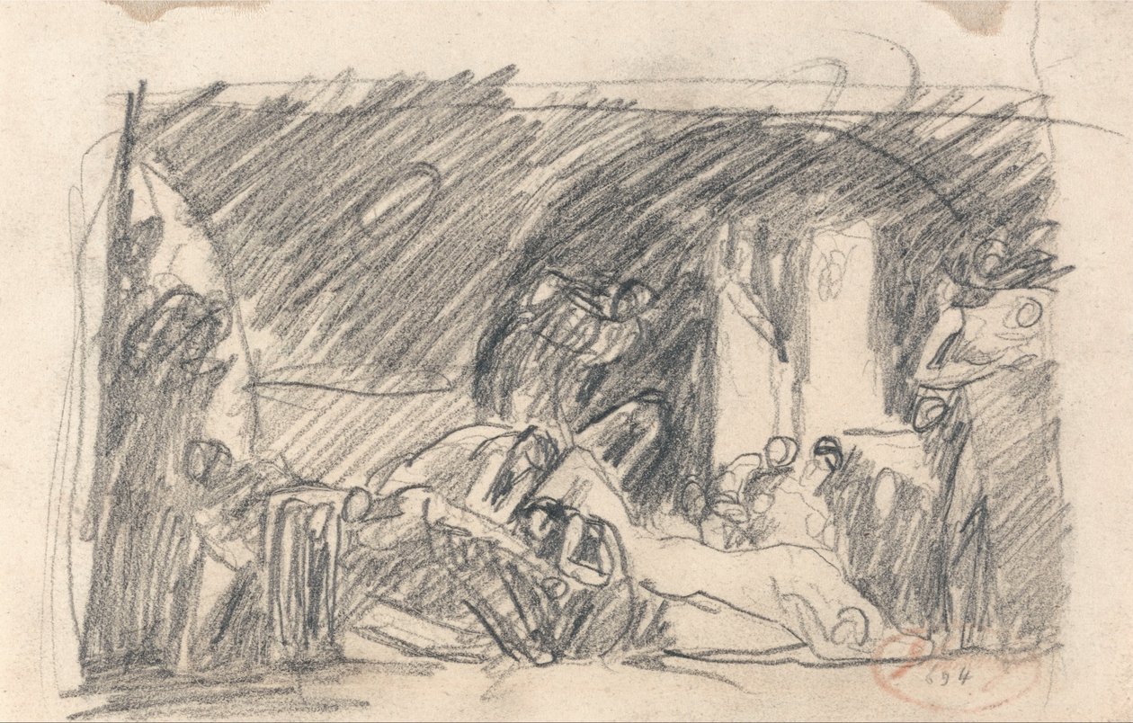 Howard in visita a una prigione da George Romney