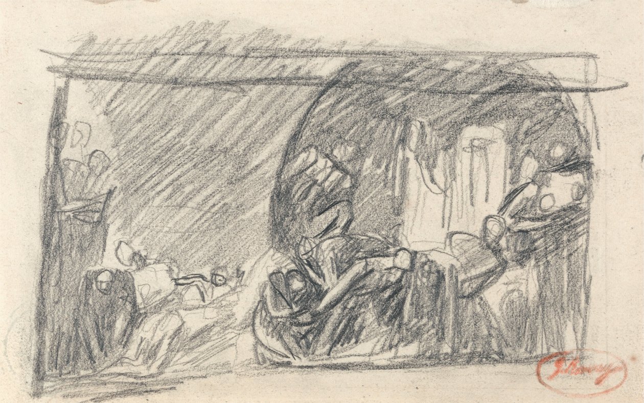 Howard in visita a una prigione da George Romney