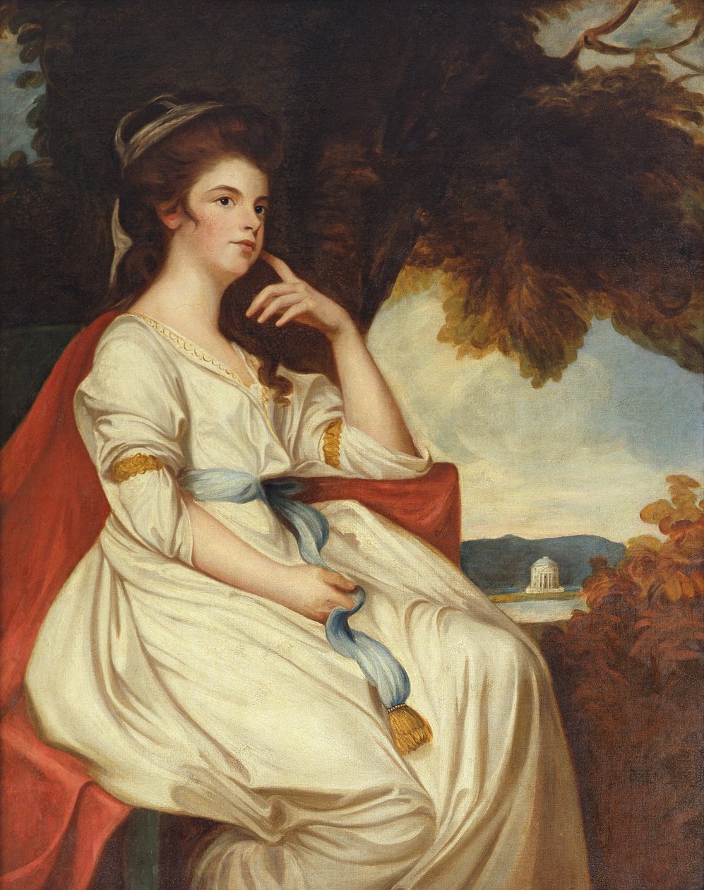 Isabella Curwen, XVIII secolo da George Romney