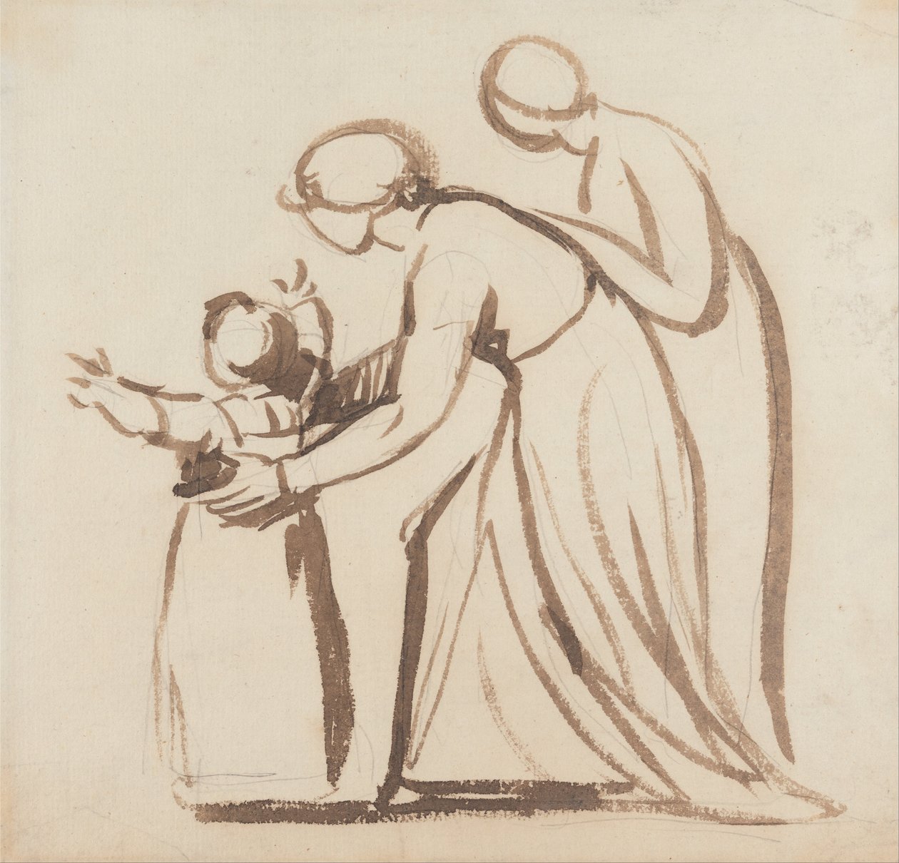 Imparare a camminare da George Romney