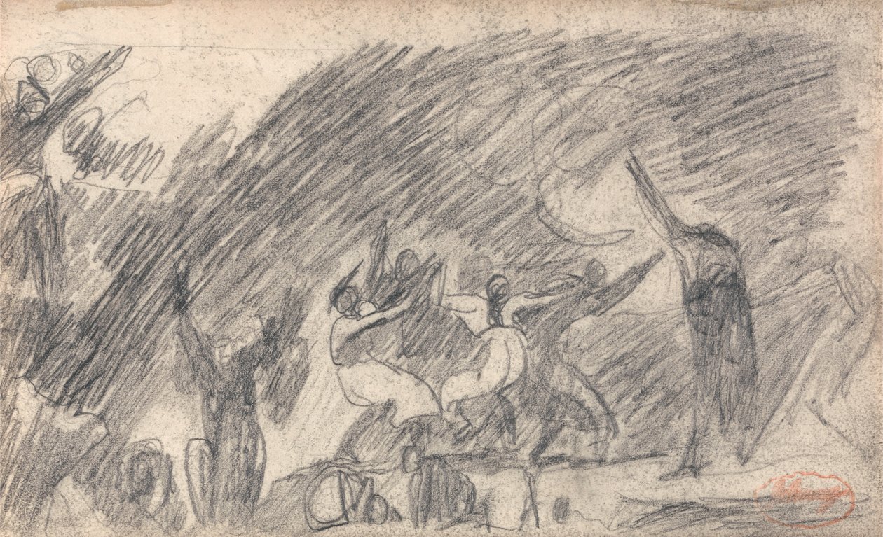 MacBeth alla grotta delle streghe - Seconda visita da George Romney