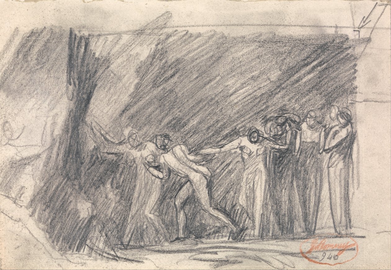 MacBeth nella grotta delle streghe - Seconda visita, o Canidia e il giovane, o L