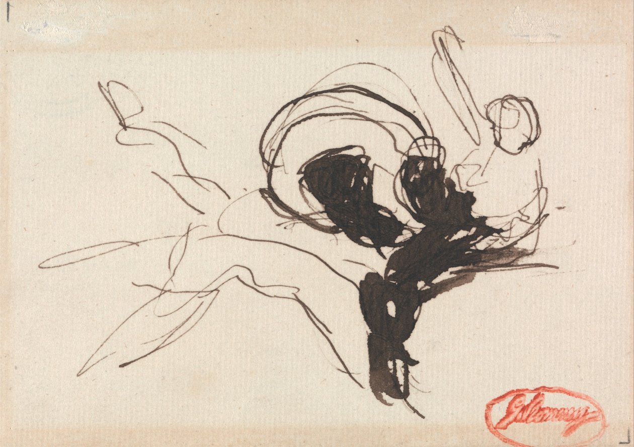 Possibile scena di lotta da George Romney