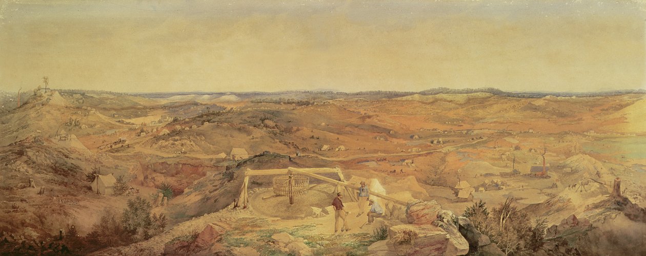 Vecchio Bendigo, 1857 da George Rowe