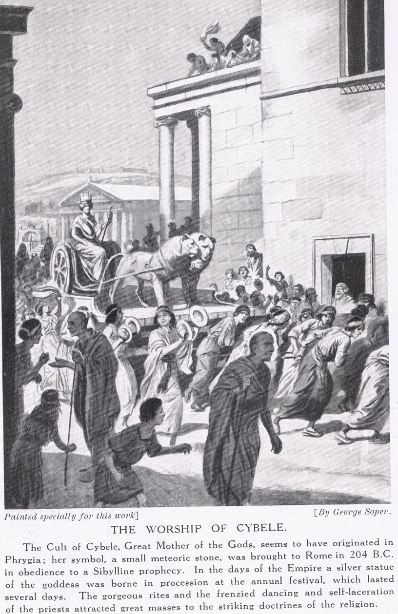 Il culto di Cibele da George Soper