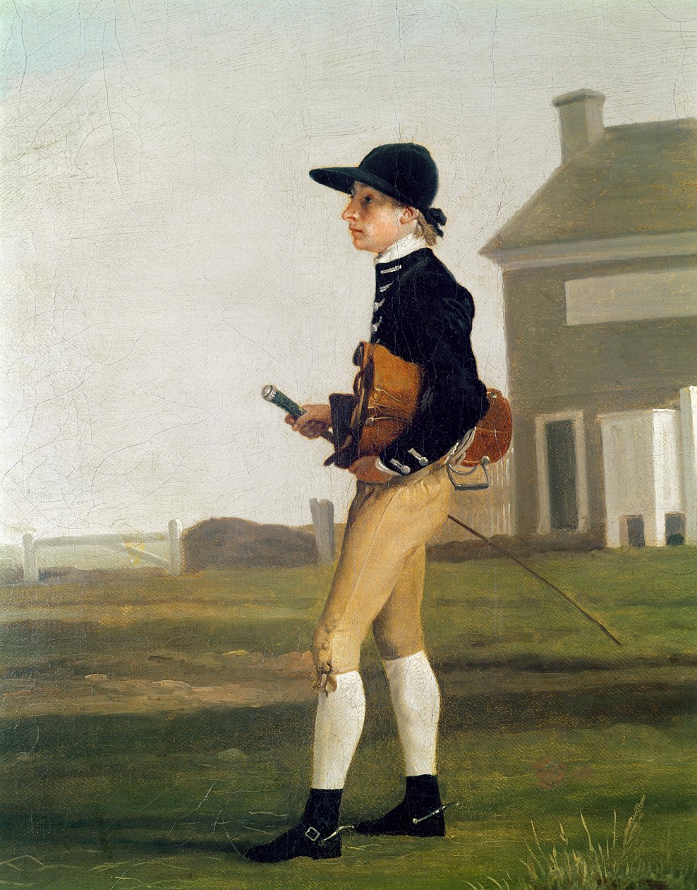 Ritratto di un giovane fantino da George Stubbs