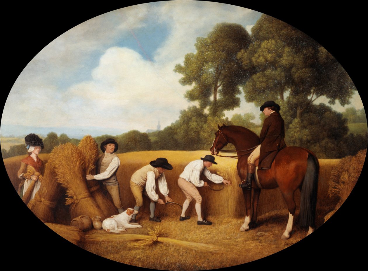Mietitori da George Stubbs