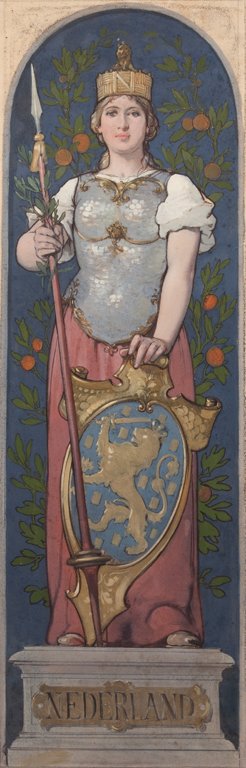 Allegoria sui Paesi Bassi da George Sturm