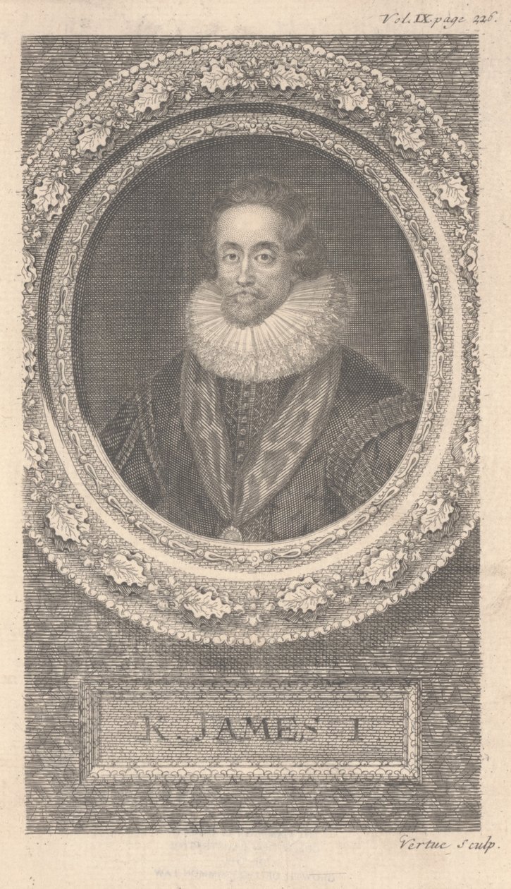 Giacomo I da George Vertue