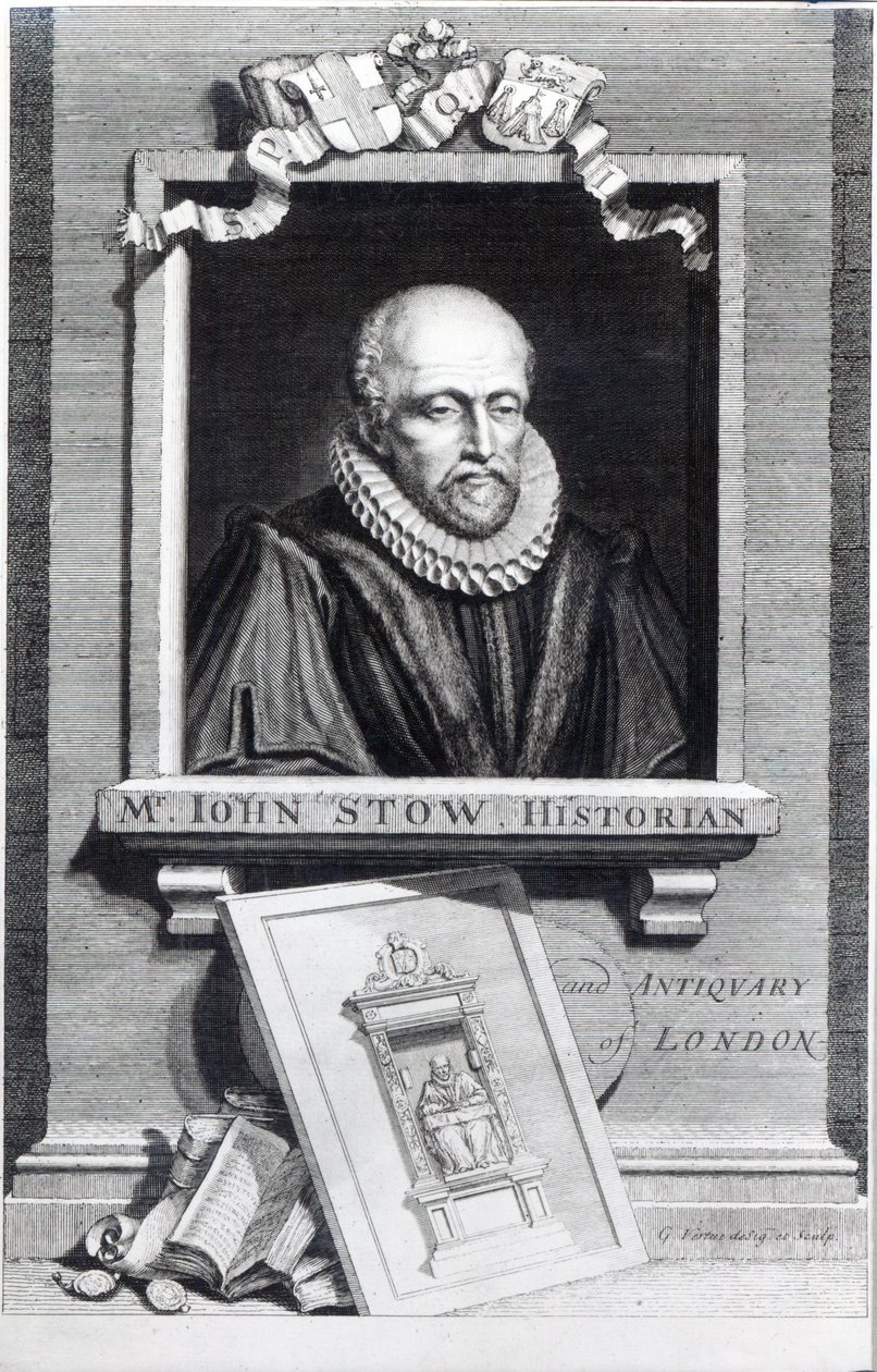 John Stow da George Vertue