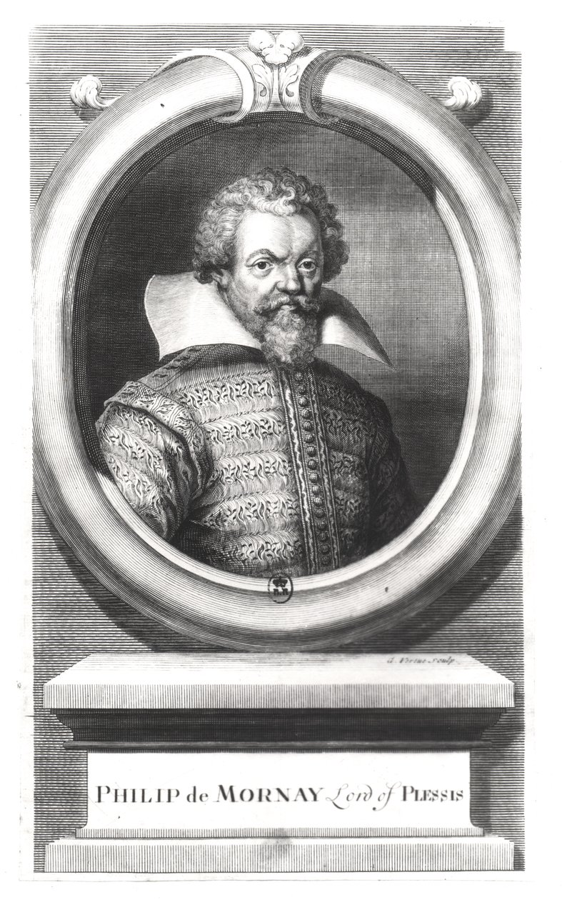 Philip de Mornay, Conte di Plessis (1549-1623) da George Vertue