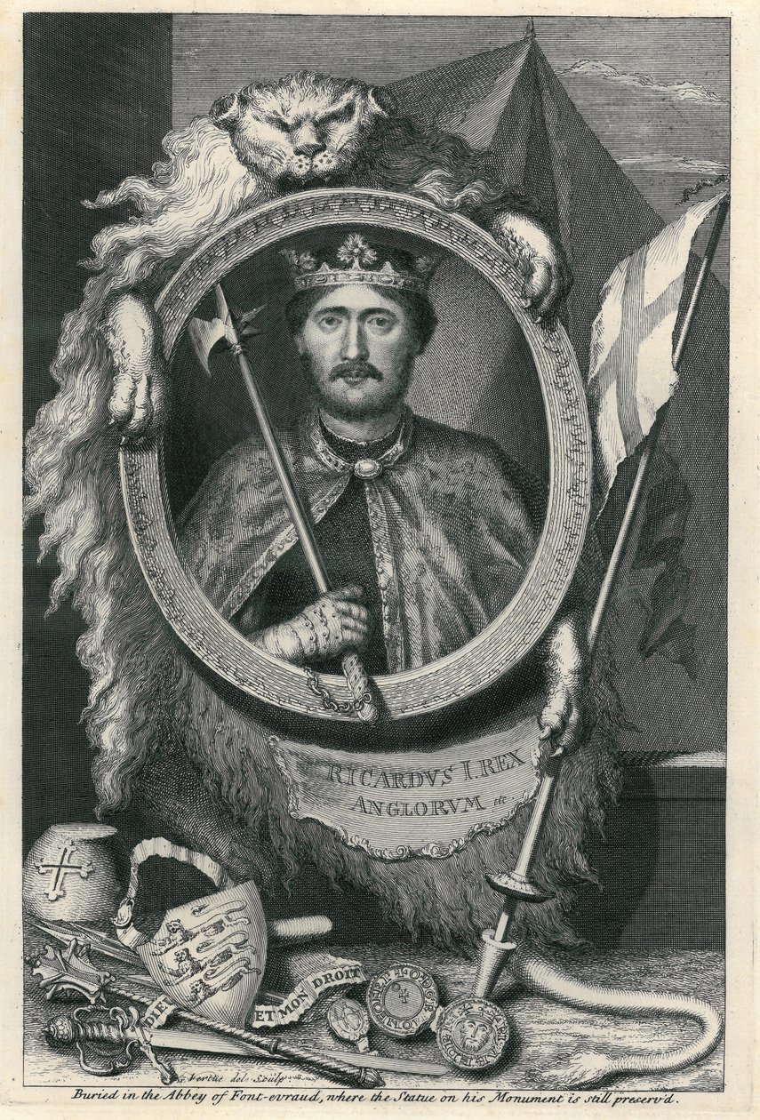 Riccardo I da George Vertue