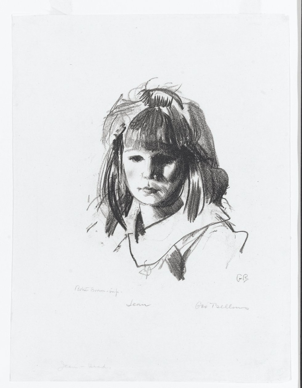 Jean 1921, Prima Pietra, 1921 da George Wesley Bellows