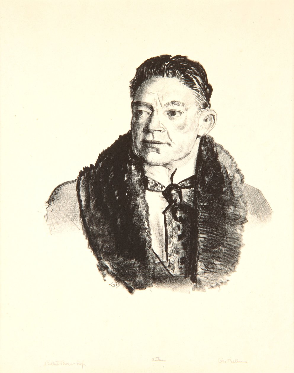 Ritratto di Robert Aitken da George Wesley Bellows