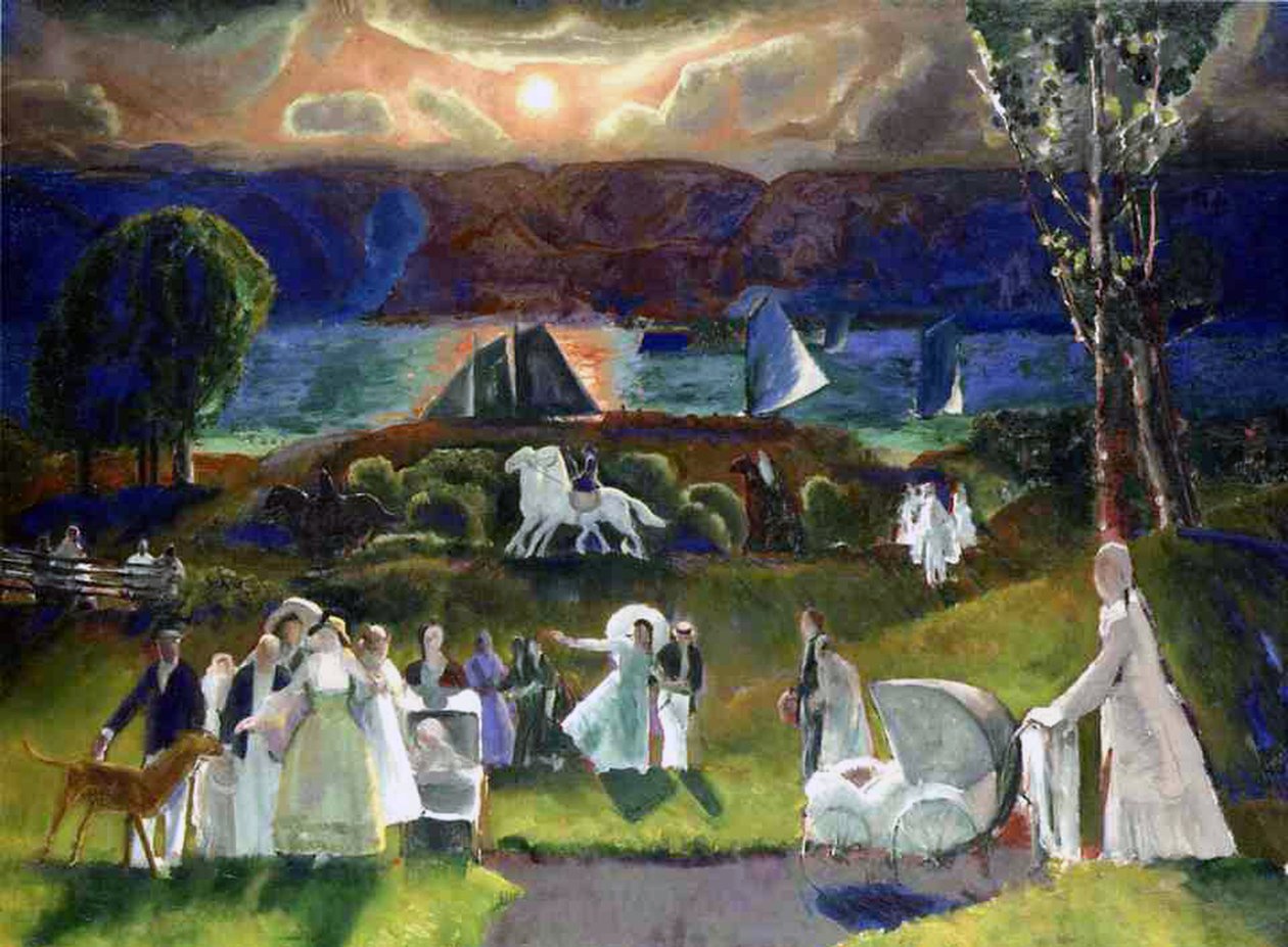 Fantasia estiva, 1924 da George Wesley Bellows