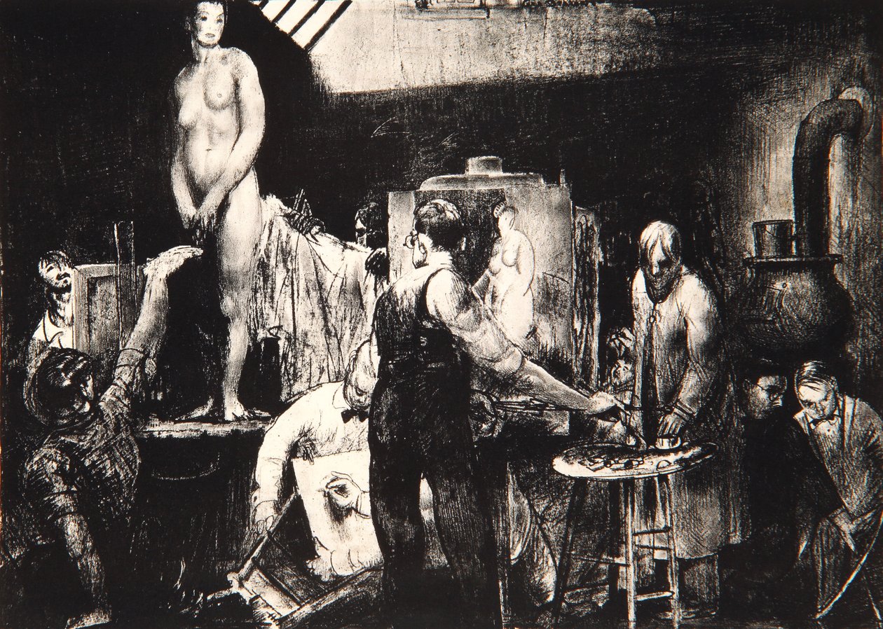 La Classe di Vita, 1917 da George Wesley Bellows