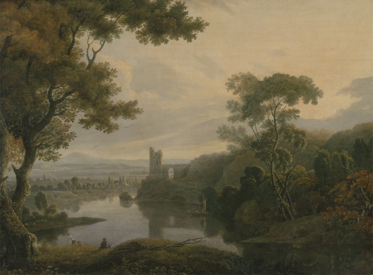 Paesaggio Fluviale, 1773 da George the Elder Barret