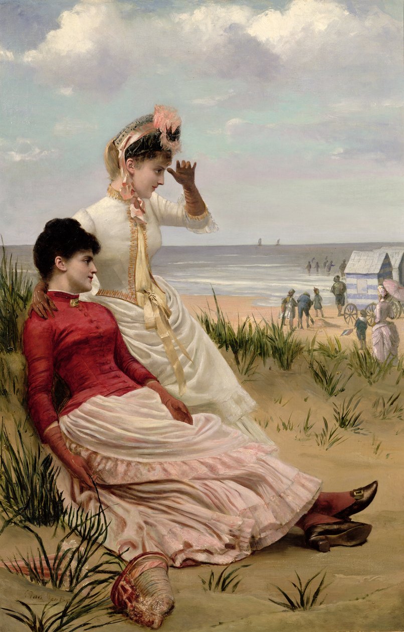 Sulla spiaggia da George van den Bos
