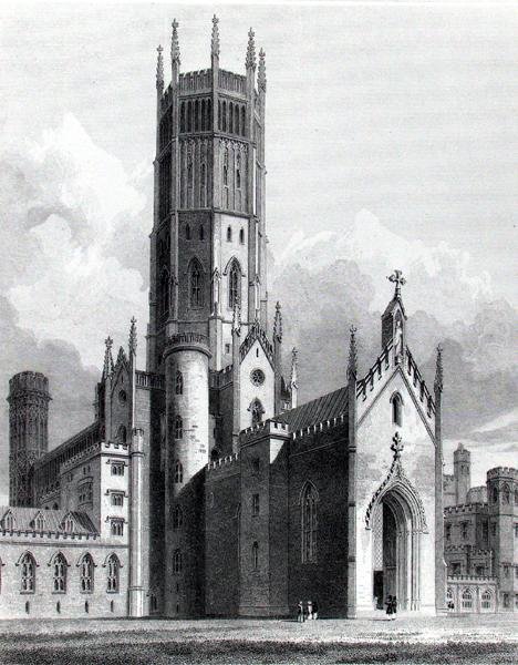 Abbazia di Fonthill da nord-ovest, 