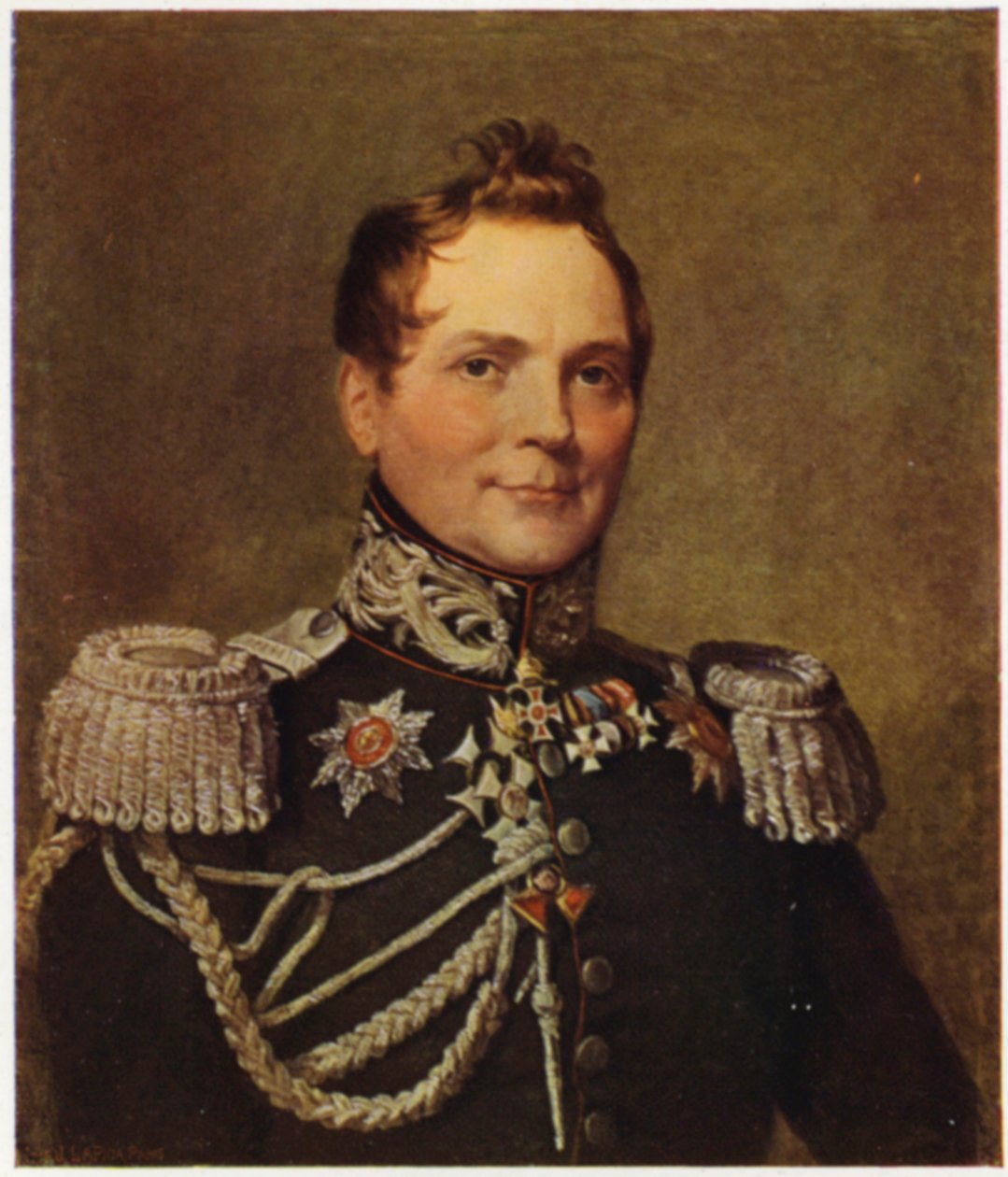 General Toll (litografia a colori) da George (after) Dawe