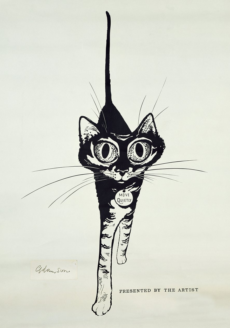 Muoviti silenziosamente, c.1962 da George Adamson