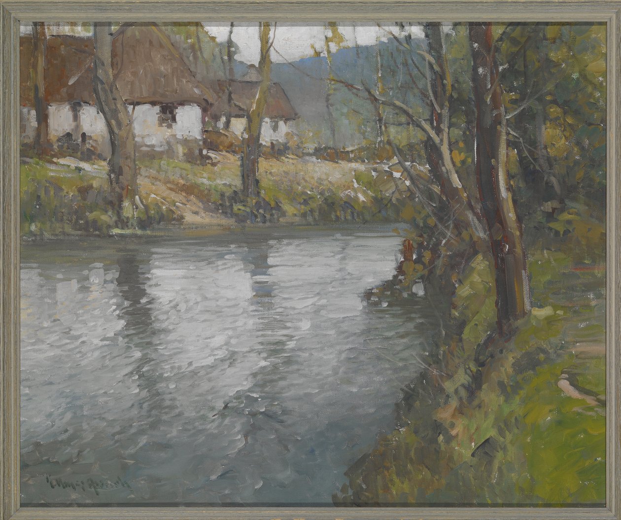 Giornata grigia in Normandia da George Ames Aldrich