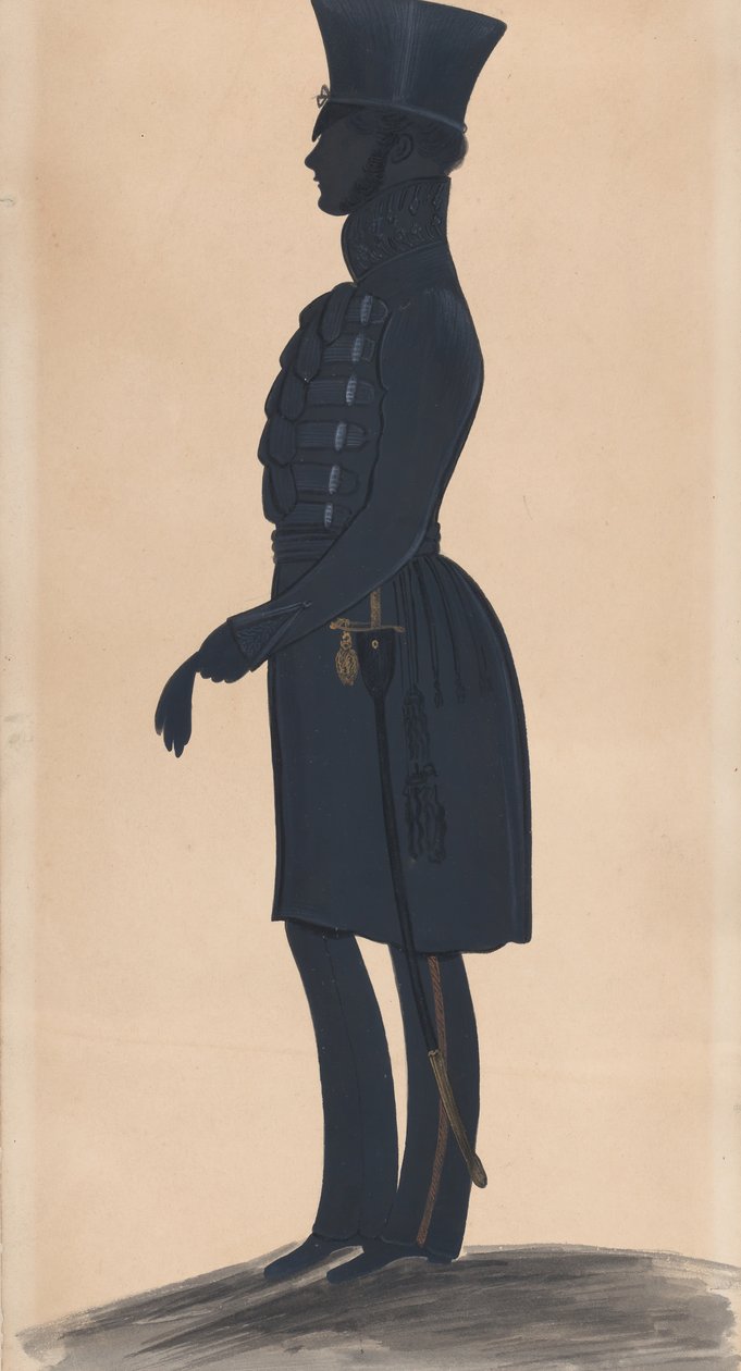 Colonnello H.J. Daniell, a Figura Intera a Sinistra, 1827-44 da George Angelo Crowhurst