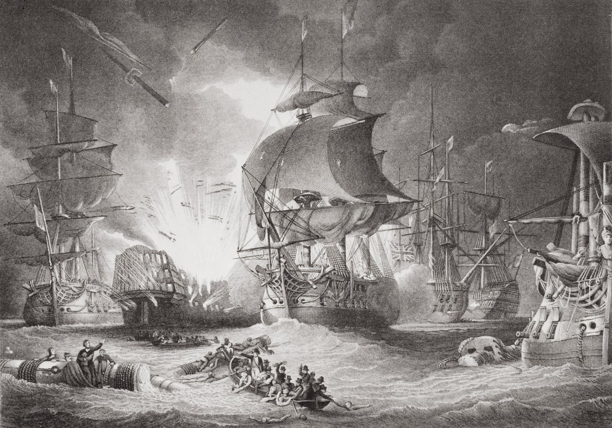 La battaglia del Nilo, 1 agosto 1798, da 