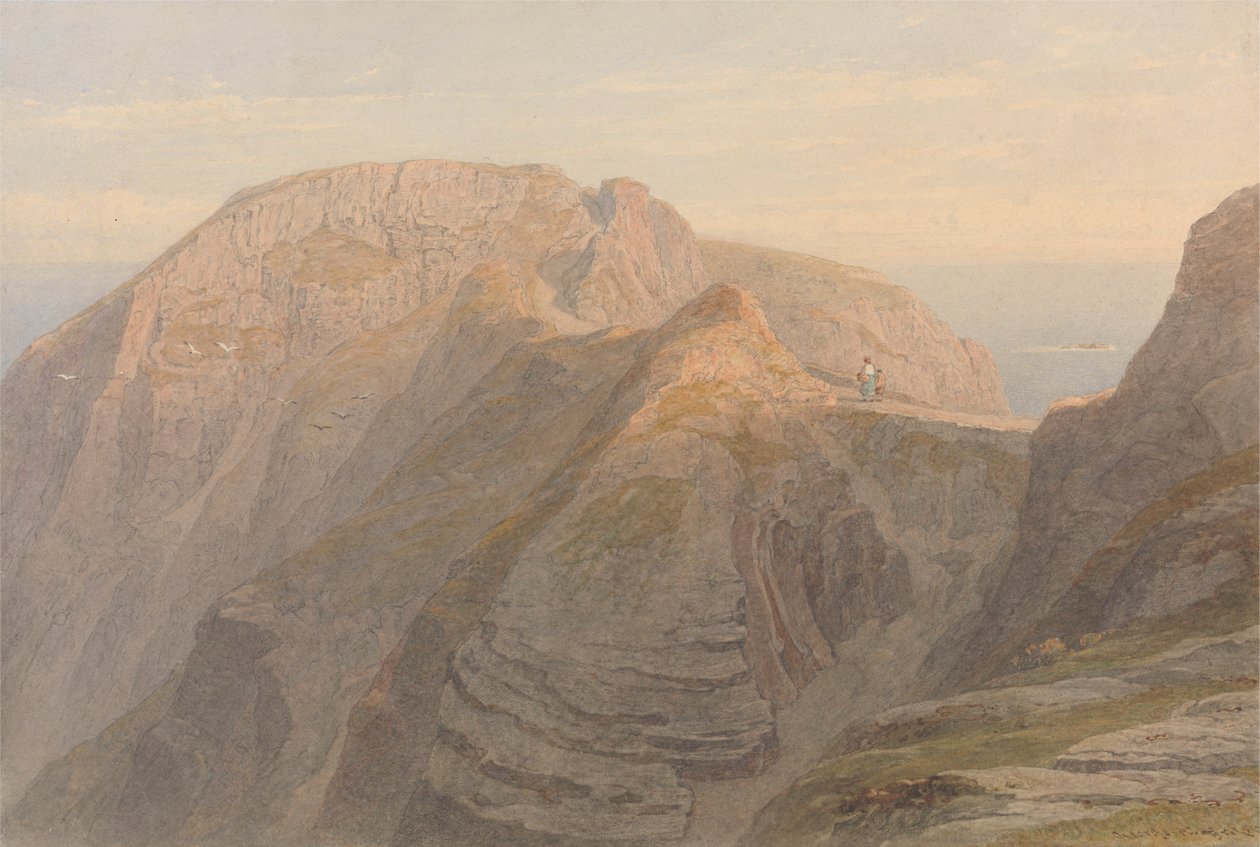La Coupée, Isola di Sark da George Arthur Fripp