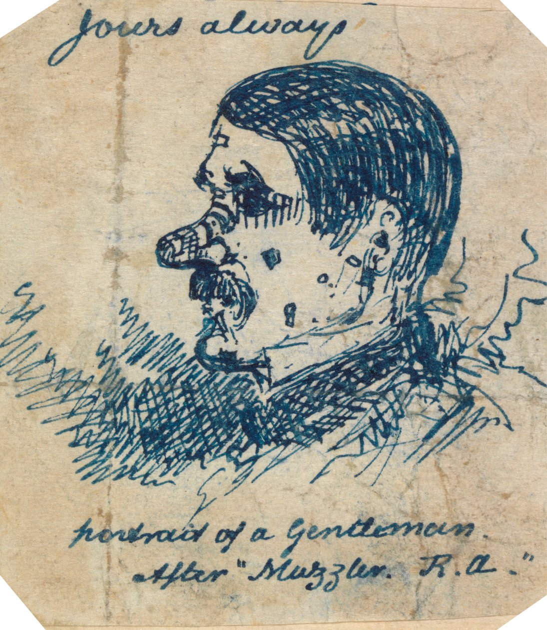 Autoritratto da George Augustus Sala