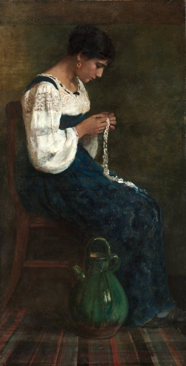 Merlettaia di Capri da George B. Butler