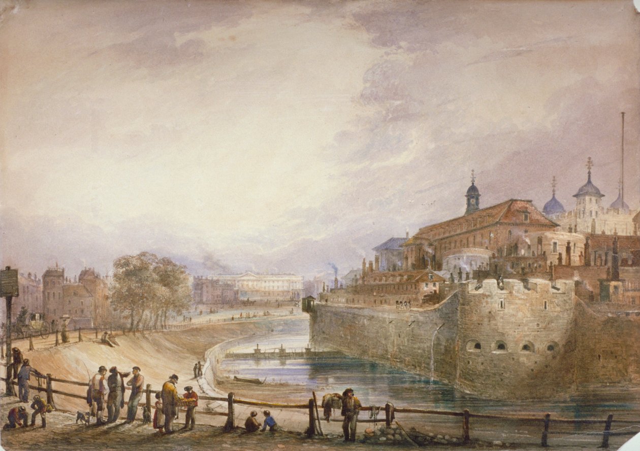 Torre di Londra, c1840 da George B Campion