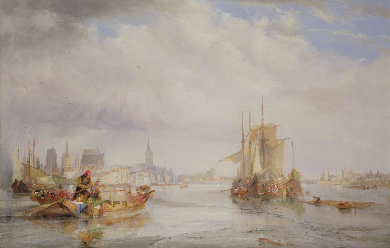 Colonia sul Reno, 1835 da George Balmer