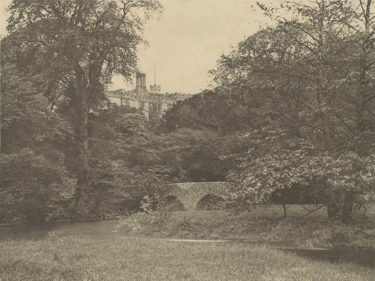 Ponte di Lady Dorothy, Haddon Hall, 1888 da George Bankart