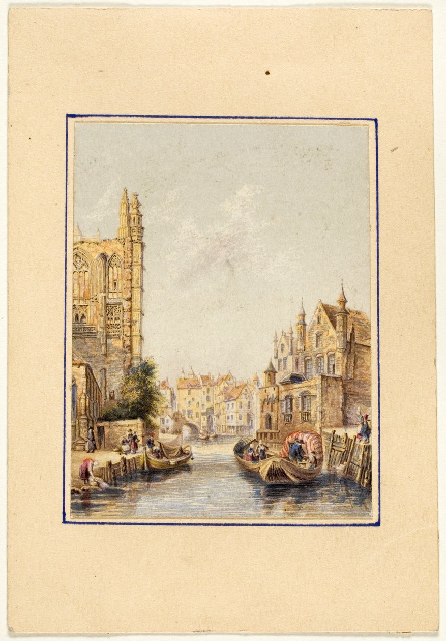 Abbeville da George Baxter