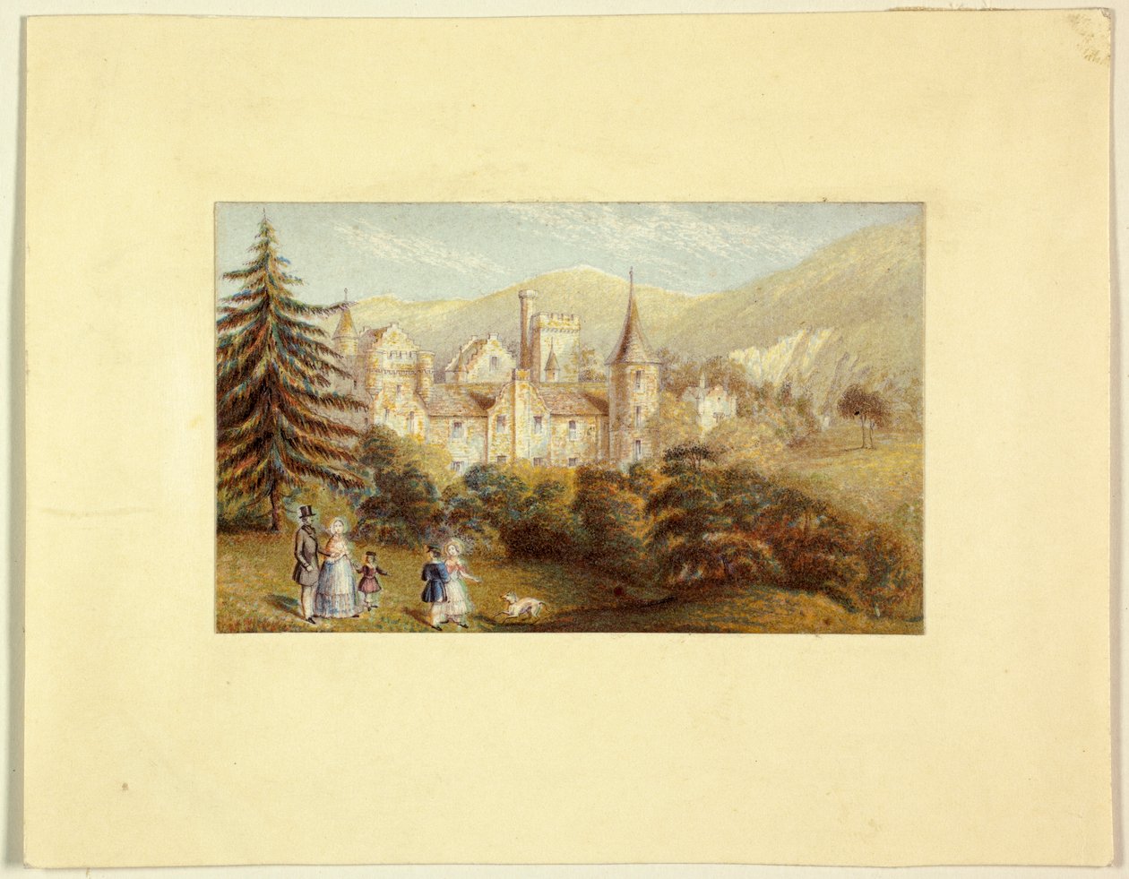 Castello di Balmoral da George Baxter