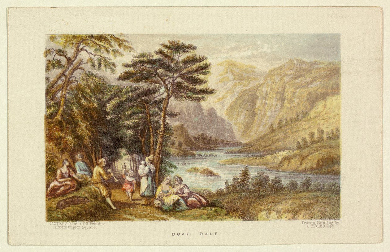 Dove Dale da George Baxter